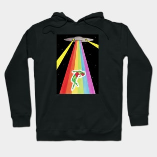 Retro Alien Abduction Hoodie